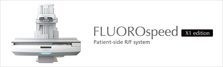 Patient-side R/F system – FLUOROspeed X1 edition